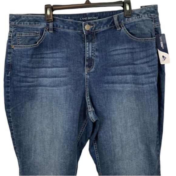 LANE BRYANT Genius Fit Bootcut Jeans Plus Size 28 NWT - Picture 3 of 8